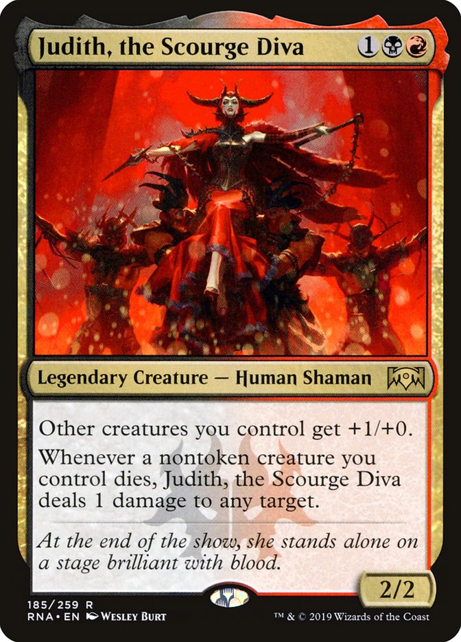 Judith, the Scourge Diva [Ravnica Allegiance] | The Gaming-Verse