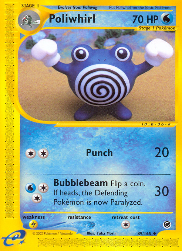 Poliwhirl (89/165) [Expedition: Base Set] | The Gaming-Verse