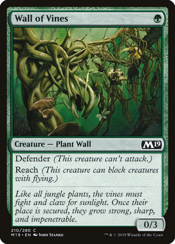 Wall of Vines [Core Set 2019] | The Gaming-Verse