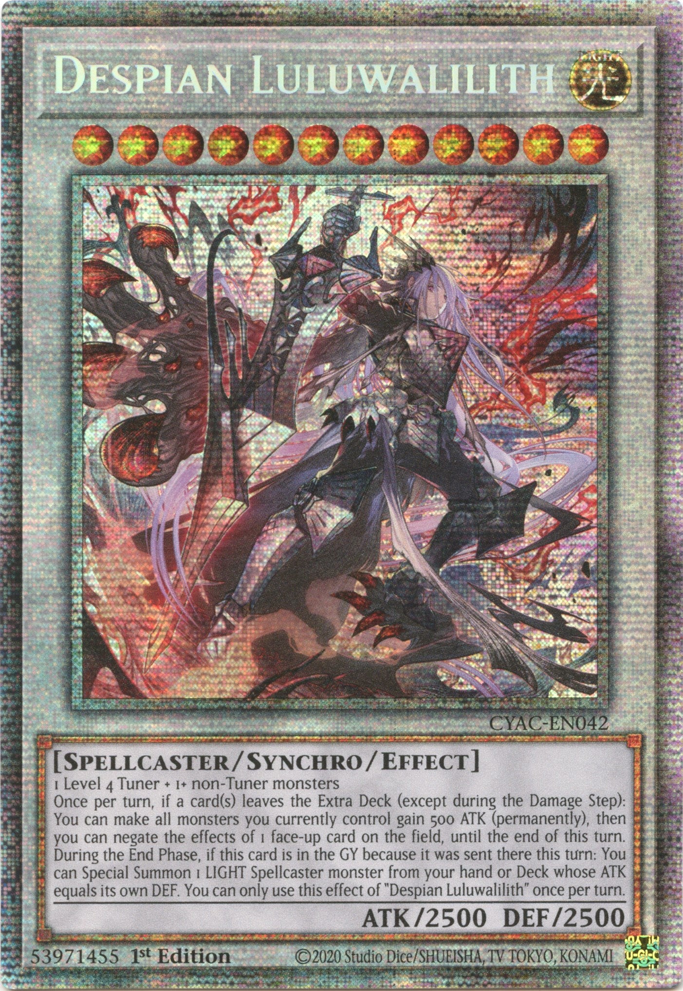 Despian Luluwalilith [CYAC-EN042] Starlight Rare | The Gaming-Verse