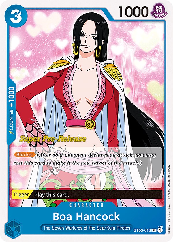 Boa Hancock [Super Pre-Release Starter Deck: The Seven Warlords of the Sea] | The Gaming-Verse