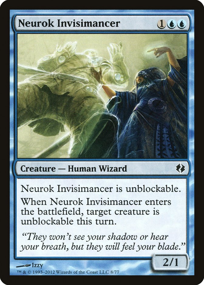 Neurok Invisimancer [Duel Decks: Venser vs. Koth] | The Gaming-Verse