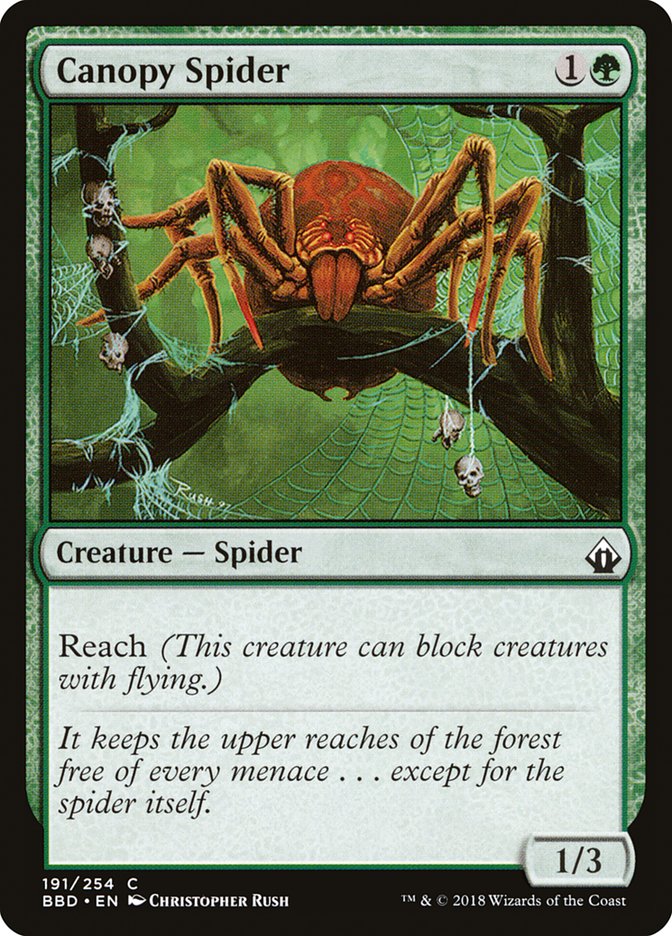 Canopy Spider [Battlebond] | The Gaming-Verse