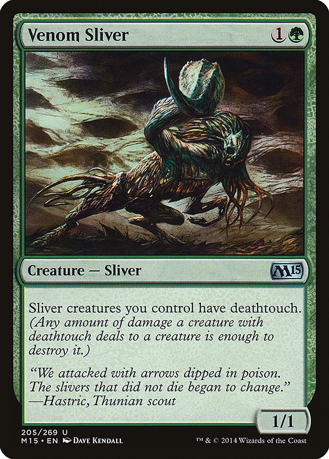 Venom Sliver [Magic 2015] | The Gaming-Verse