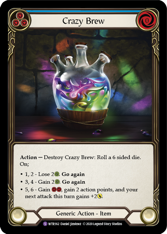 Crazy Brew [WTR162] Unlimited Rainbow Foil | The Gaming-Verse