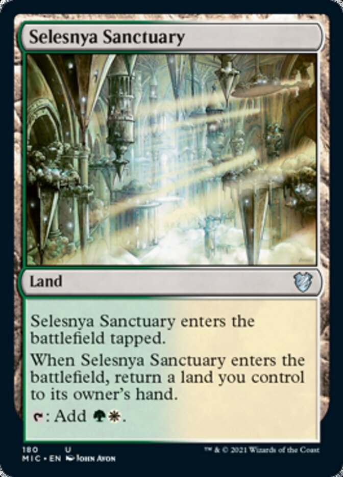 Selesnya Sanctuary [Innistrad: Midnight Hunt Commander] | The Gaming-Verse