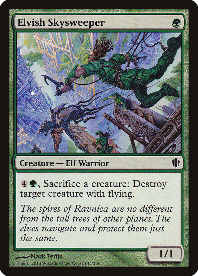 Elvish Skysweeper [Commander 2013] | The Gaming-Verse