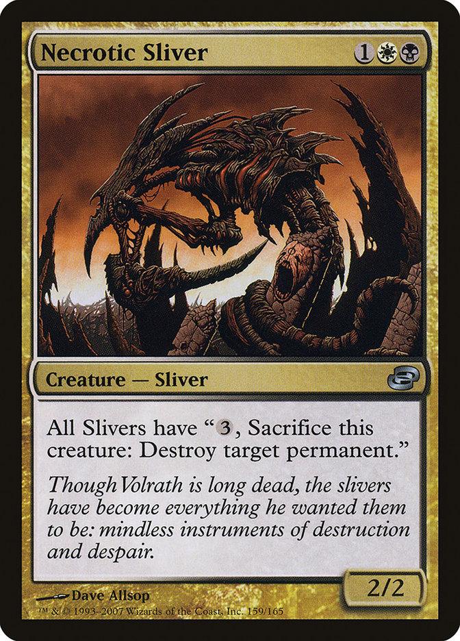 Necrotic Sliver [Planar Chaos] | The Gaming-Verse