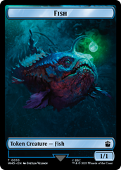 Fish // Treasure (0029) Double-Sided Token [Doctor Who Tokens] | The Gaming-Verse