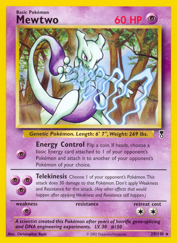 Mewtwo (29/110) [Legendary Collection] | The Gaming-Verse