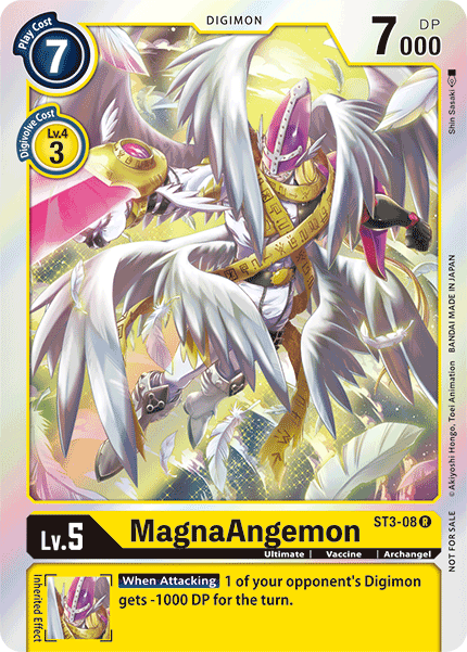 MagnaAngemon [ST3-08] (Alternate Art) [Starter Deck: Heaven's Yellow Promos] | The Gaming-Verse