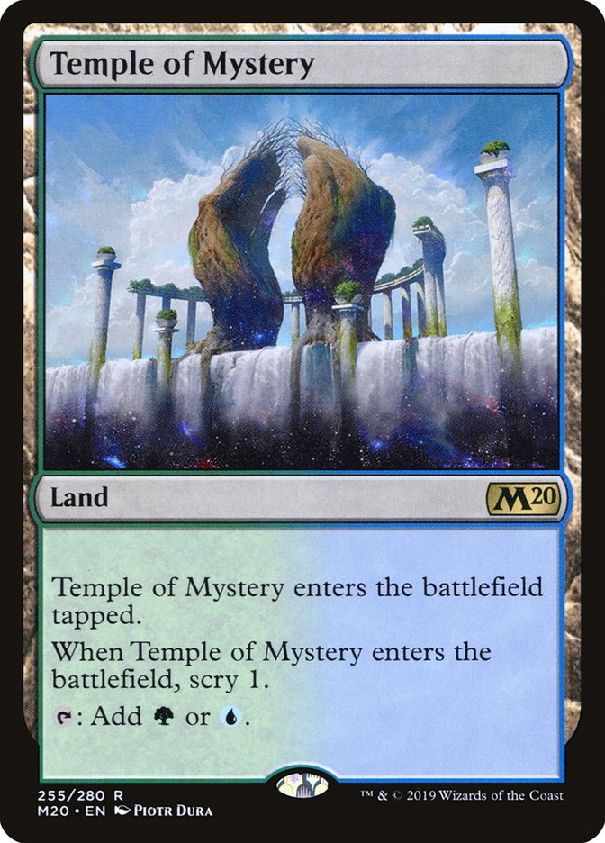 Temple of Mystery [Core Set 2020] | The Gaming-Verse