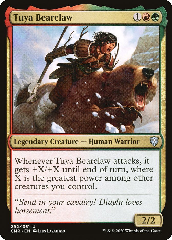 Tuya Bearclaw [Commander Legends] | The Gaming-Verse