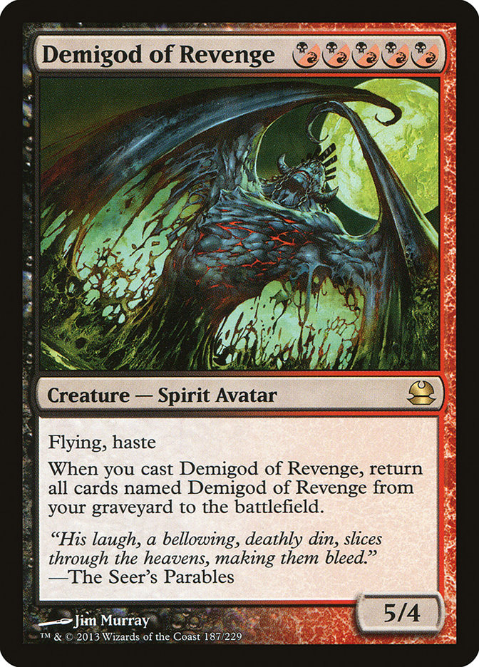 Demigod of Revenge [Modern Masters] | The Gaming-Verse