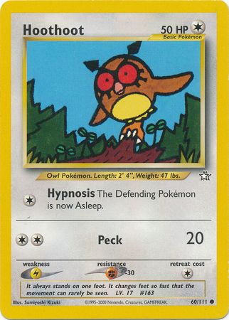 Hoothoot (60/111) [Neo Genesis Unlimited] | The Gaming-Verse