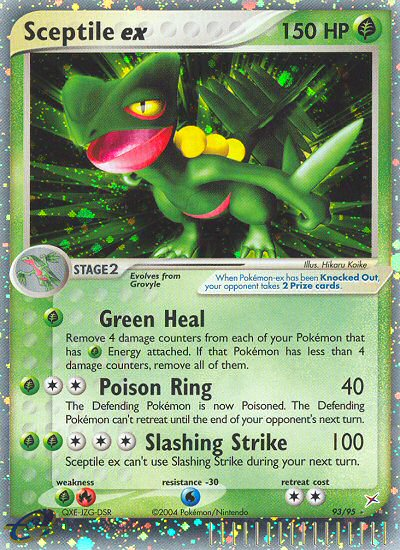 Sceptile ex (93/95) [EX: Team Magma vs Team Aqua] | The Gaming-Verse