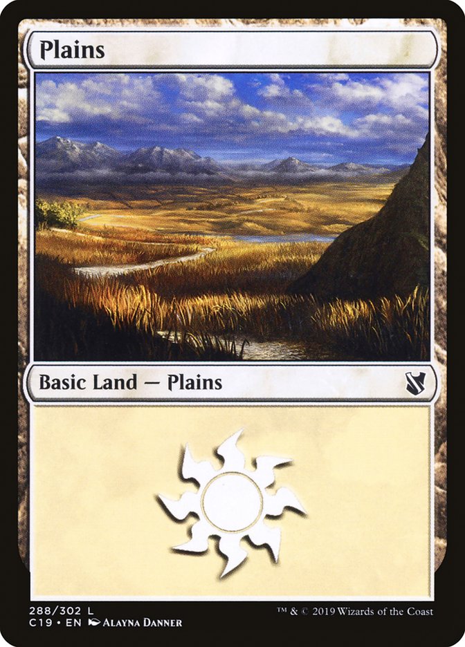 Plains (#288) [Commander 2019] | The Gaming-Verse