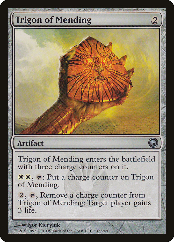 Trigon of Mending [Scars of Mirrodin] | The Gaming-Verse