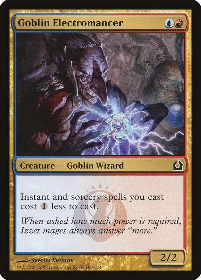 Goblin Electromancer [Return to Ravnica] | The Gaming-Verse