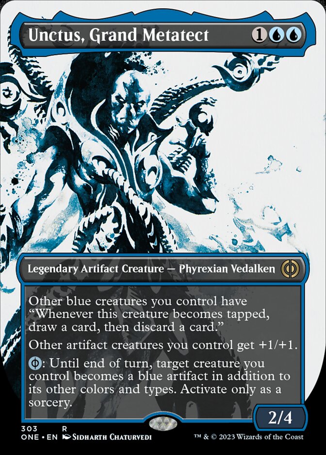 Unctus, Grand Metatect (Borderless Ichor) [Phyrexia: All Will Be One] | The Gaming-Verse