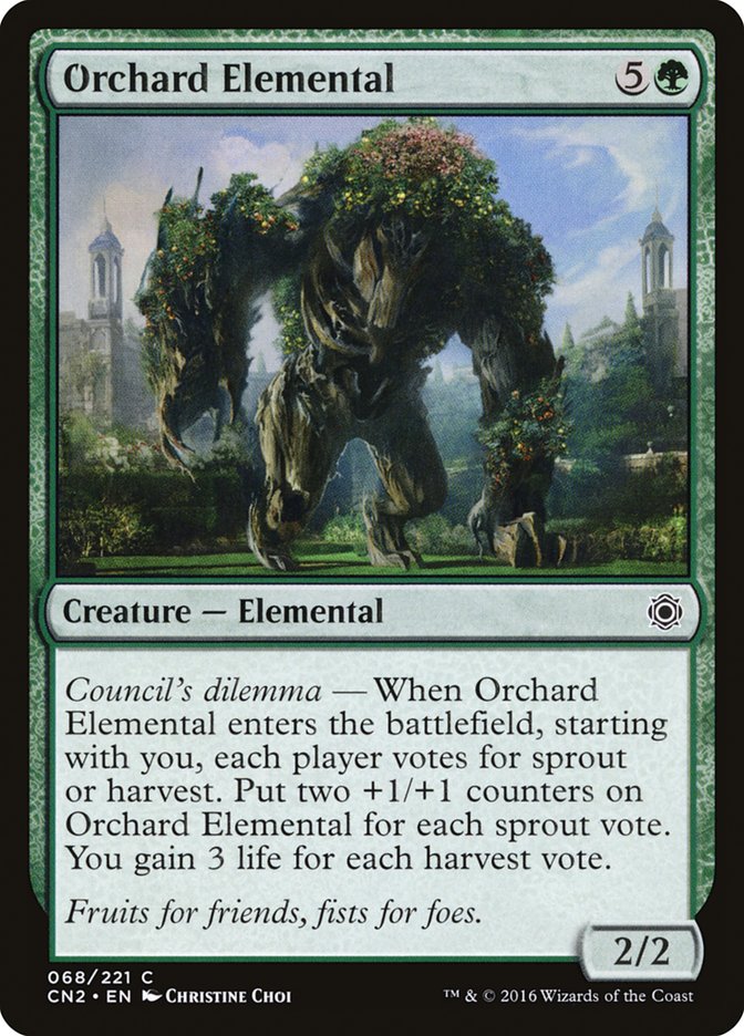 Orchard Elemental [Conspiracy: Take the Crown] | The Gaming-Verse