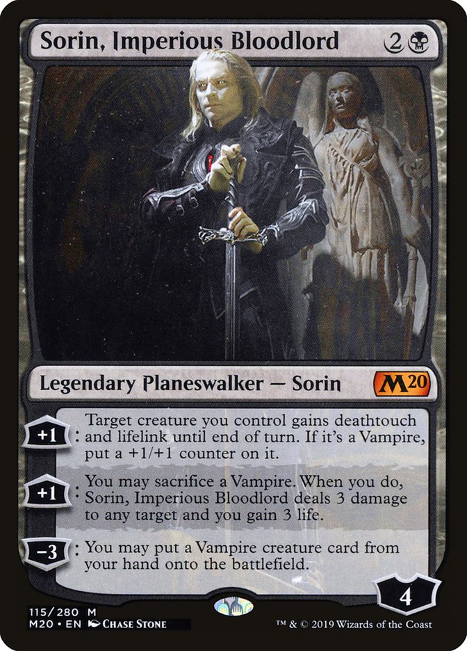 Sorin, Imperious Bloodlord [Core Set 2020] | The Gaming-Verse