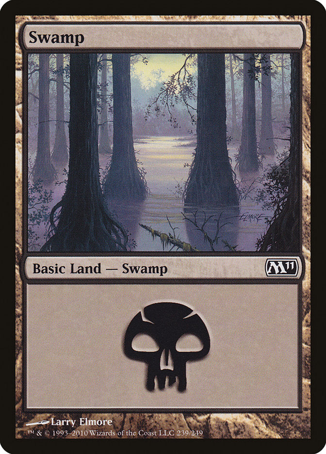 Swamp (#239) [Magic 2011] | The Gaming-Verse