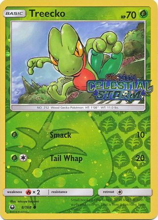 Treecko (8/168) (Toys R Us Exclusive) [Sun & Moon: Celestial Storm] | The Gaming-Verse