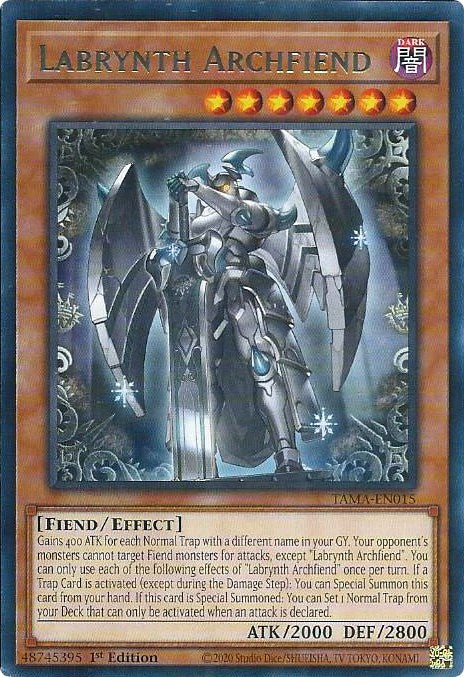 Labrynth Archfiend [TAMA-EN015] Rare | The Gaming-Verse