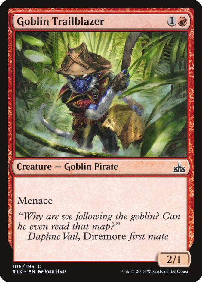 Goblin Trailblazer [Rivals of Ixalan] | The Gaming-Verse