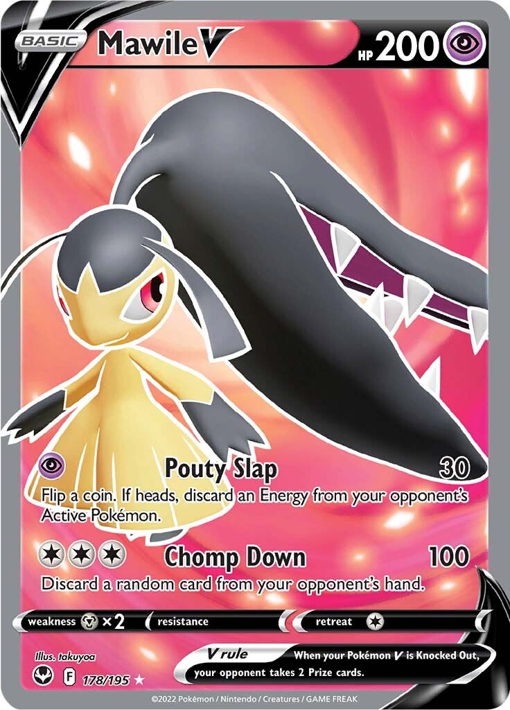 Mawile V (178/195) [Sword & Shield: Silver Tempest] | The Gaming-Verse