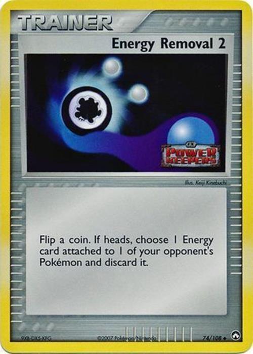 Energy Removal 2 (74/108) (Stamped) [EX: Power Keepers] | The Gaming-Verse