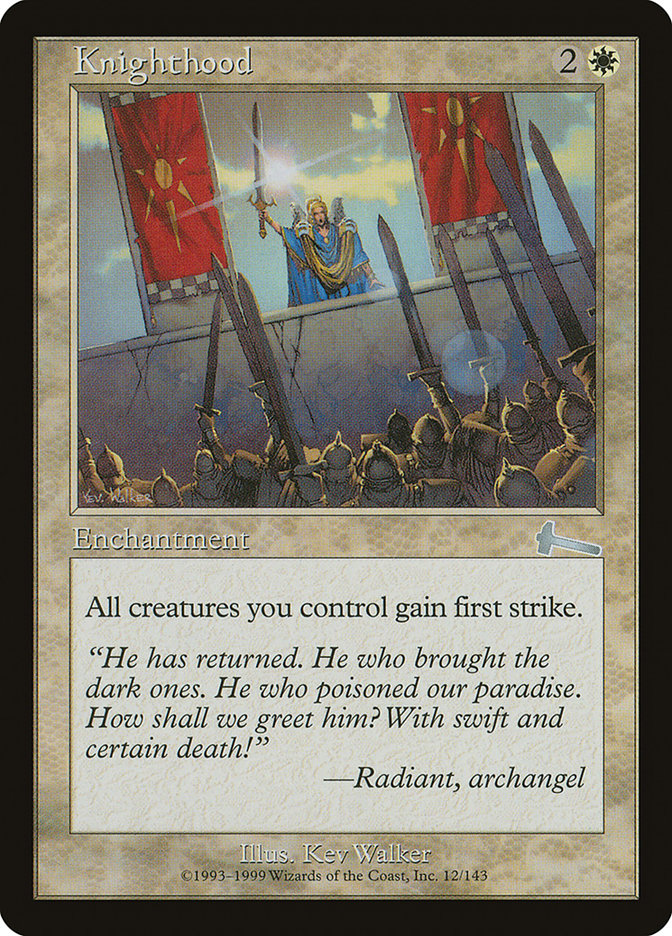 Knighthood [Urza's Legacy] | The Gaming-Verse