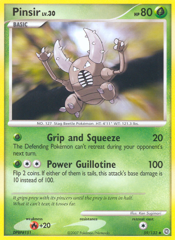 Pinsir (59/132) [Diamond & Pearl: Secret Wonders] | The Gaming-Verse