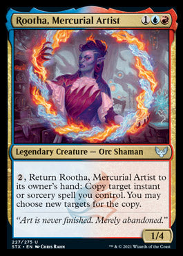 Rootha, Mercurial Artist [Strixhaven: School of Mages] | The Gaming-Verse