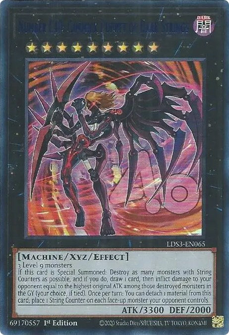 Number C40: Gimmick Puppet of Dark Strings (Blue) [LDS3-EN065] Ultra Rare | The Gaming-Verse