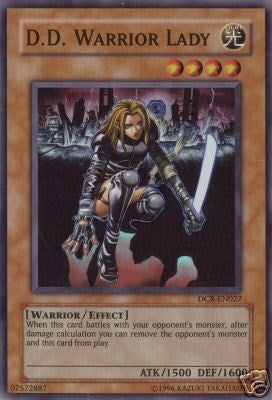 D.D. Warrior Lady [DCR-EN027] Super Rare | The Gaming-Verse