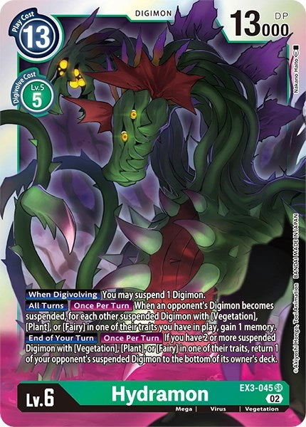 Hydramon [EX3-045] [Revision Pack Cards] | The Gaming-Verse