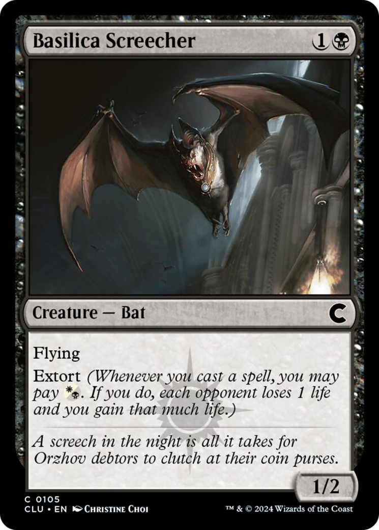 Basilica Screecher [Ravnica: Clue Edition] | The Gaming-Verse