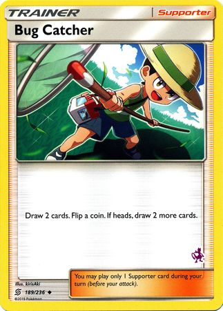 Bug Catcher (189/236) (Mewtwo Deck) [Battle Academy 2020] | The Gaming-Verse