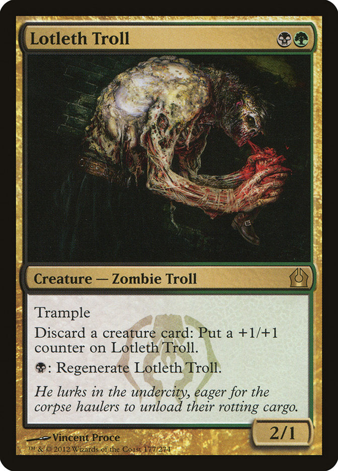 Lotleth Troll [Return to Ravnica] | The Gaming-Verse