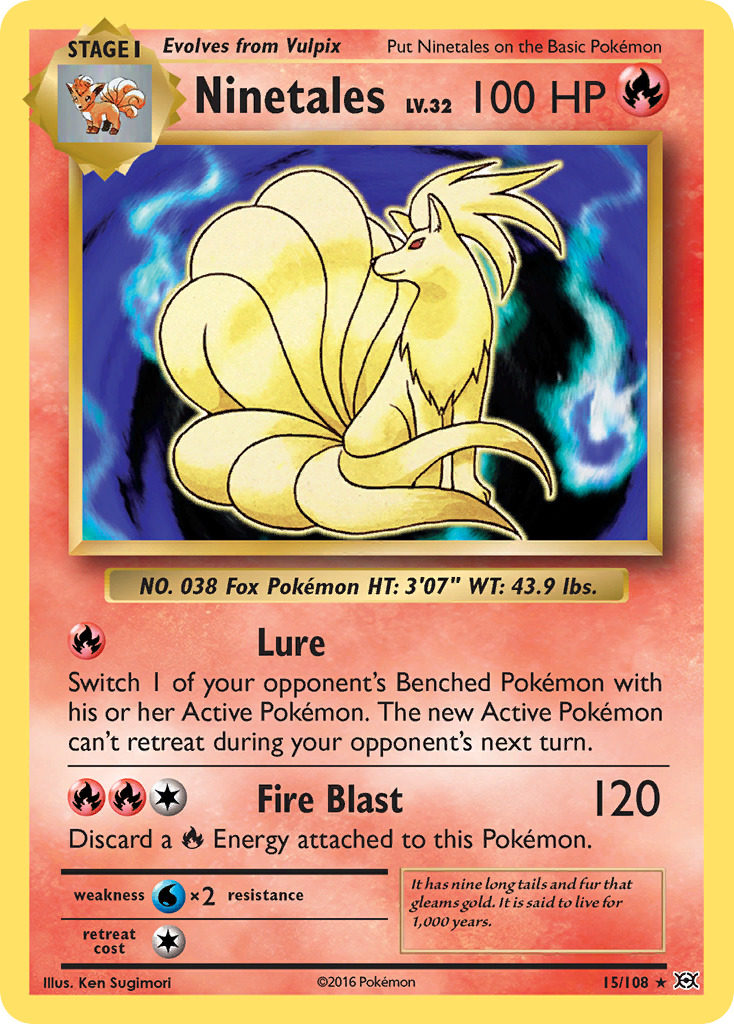 Ninetales (15/108) [XY: Evolutions] | The Gaming-Verse