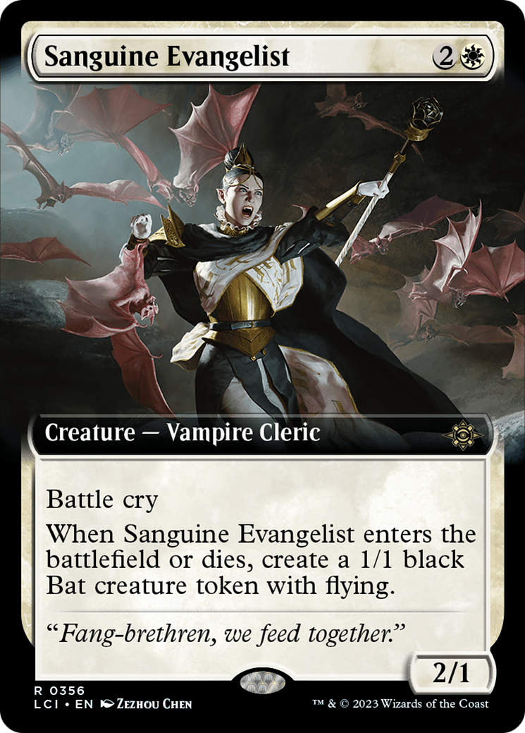 Sanguine Evangelist (Extended Art) [The Lost Caverns of Ixalan] | The Gaming-Verse