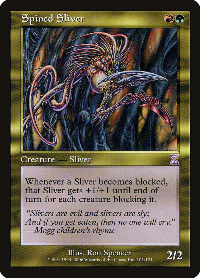 Spined Sliver [Time Spiral Timeshifted] | The Gaming-Verse