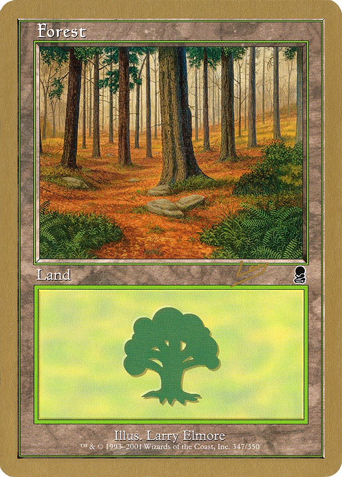 Forest (rl347) (Raphael Levy) [World Championship Decks 2002] | The Gaming-Verse