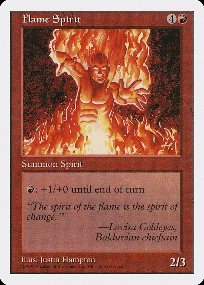 Flame Spirit [Fifth Edition] | The Gaming-Verse