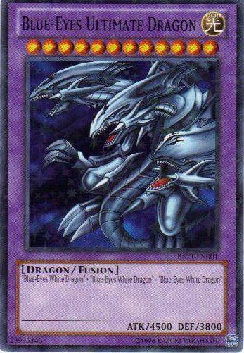 Blue-Eyes Ultimate Dragon [BATT-EN001] Starfoil Rare | The Gaming-Verse