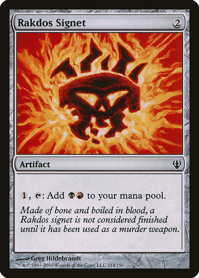 Rakdos Signet [Archenemy] | The Gaming-Verse