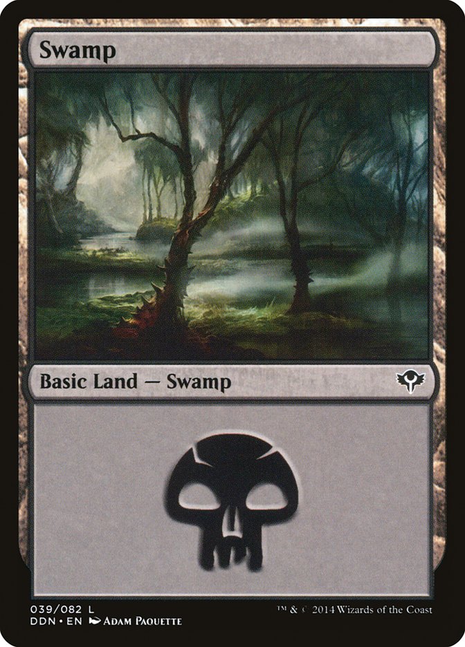 Swamp (#39) [Duel Decks: Speed vs. Cunning] | The Gaming-Verse