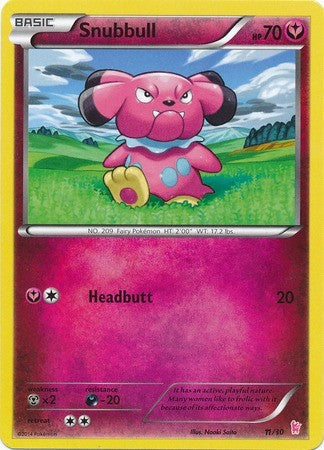 Snubbull (11/30) [XY: Trainer Kit - Sylveon] | The Gaming-Verse